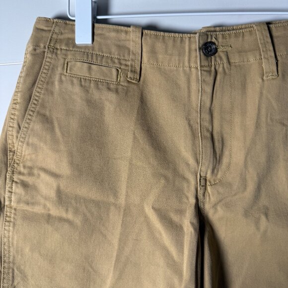 LRL Lauren Jeans Co Shorts Khaki Tan Size 10 7" Inseam - Picture 5 of 7